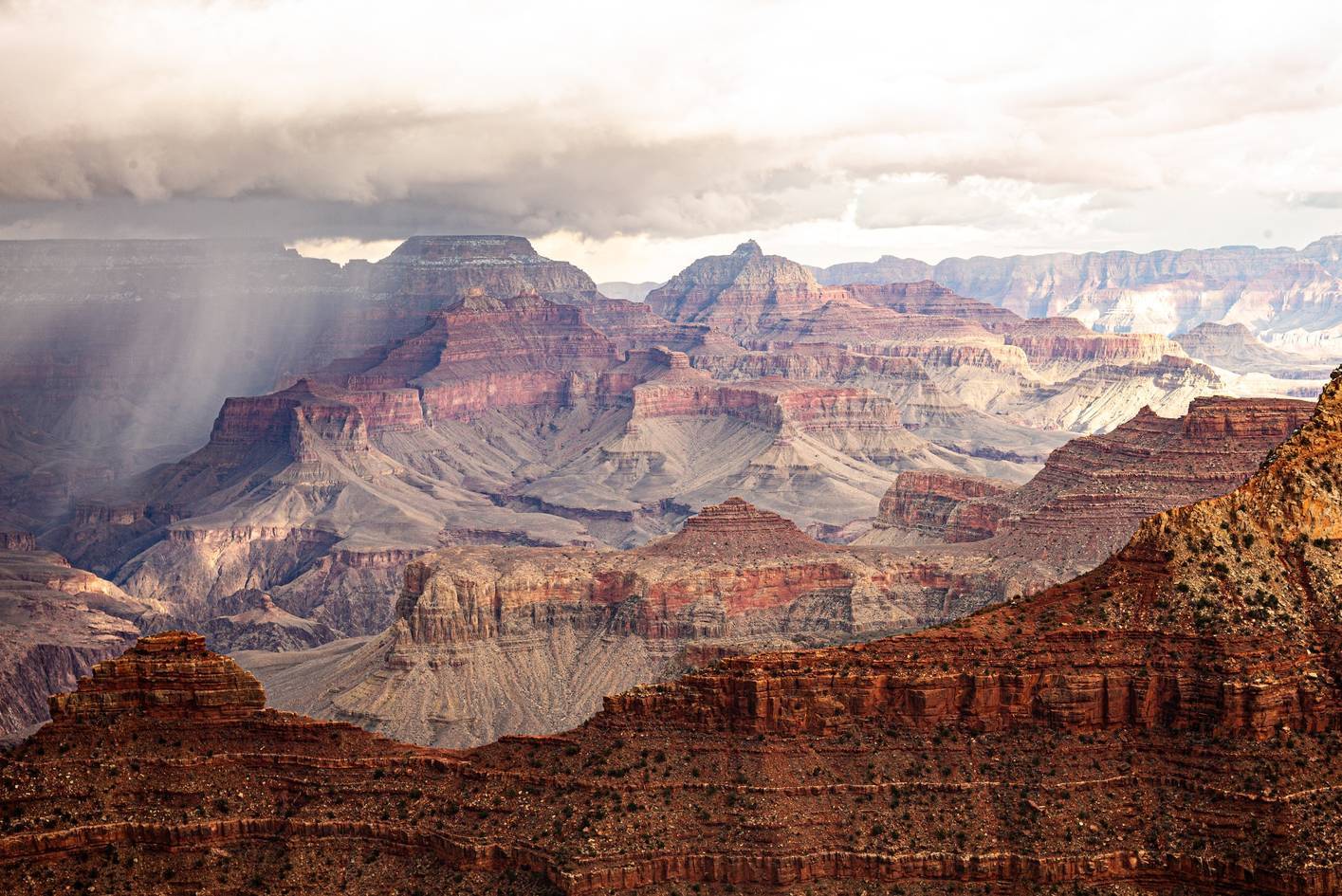 Summer, average temperature Grand Canyon best time to visit 