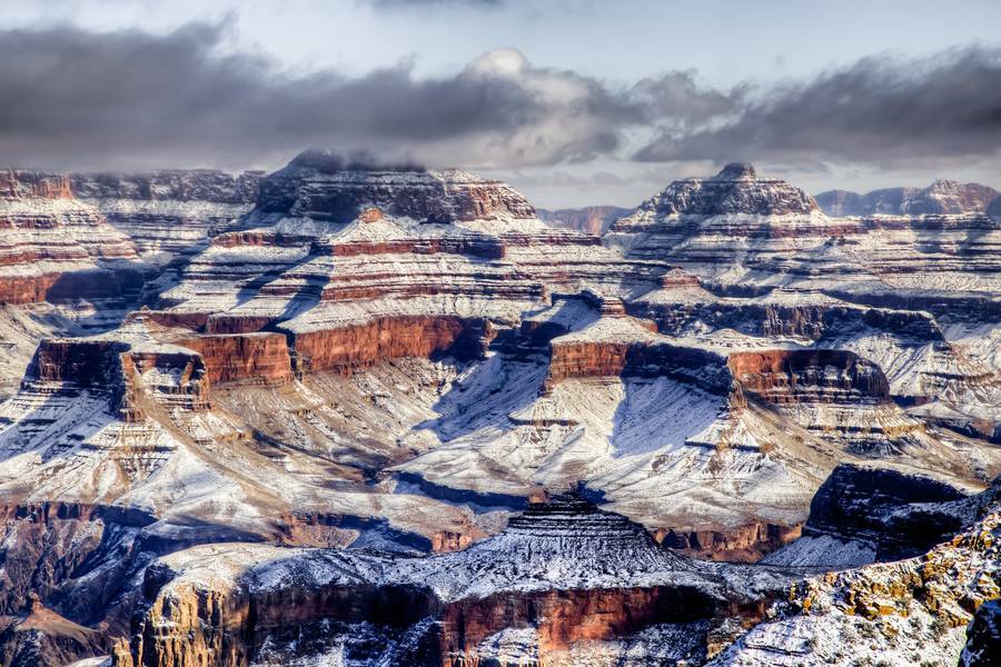 Winter is the best season to visit Grand Canyon? weather