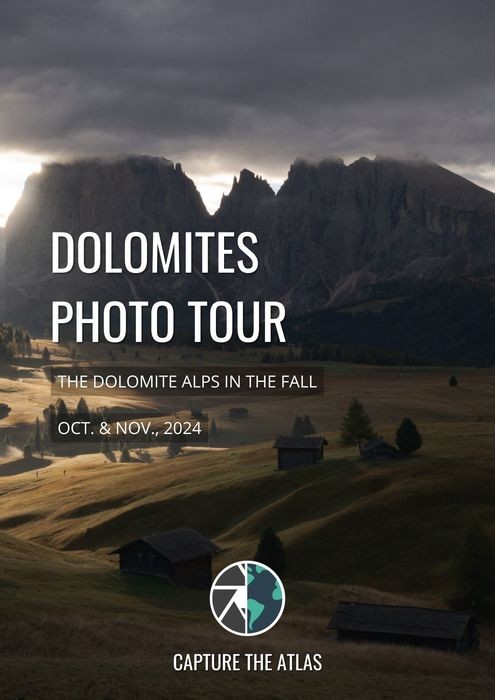 Capture the Atlas Dolomites Photo Tour Brochure
