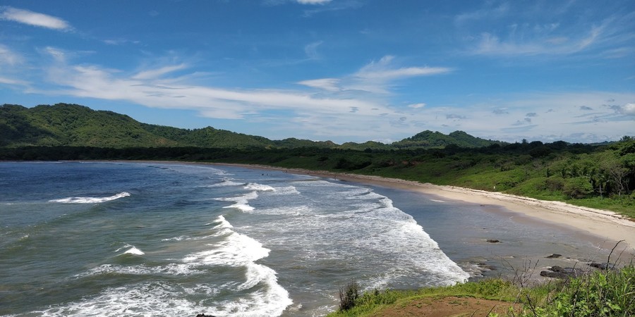 Playa Ventanas, famous beach in Tamarindo Costa Rica