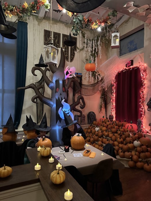 Halloween-themed restaurant, fun fall activities nyc