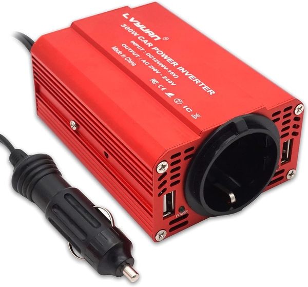 Car Power Inverter, un regalo ideal para nómadas digitales que viajan en coche