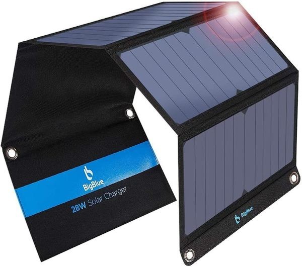 Cargador de panel solar, un regalo para viajeros amantes del senderismo