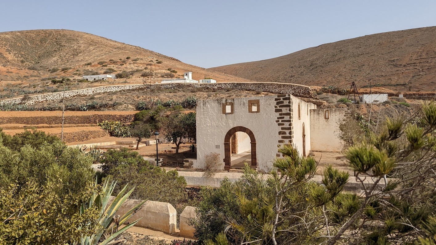 Convento de San Buenaventura, un lugar histórico en el pueblo de Betancuria, Fuerteventura