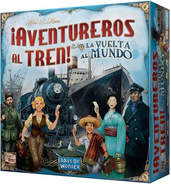 Juego de mesa Tickets to Ride: algo divertido que incluir en tu caja de regalos de viaje