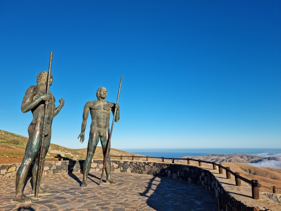 Mirador de Guise y Ayose, algo que ver cerca del Barranco de las Peñitas Fuerteventura