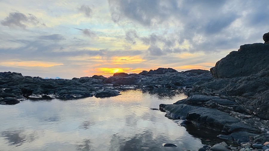 Aguas Verdes, a famous natural pool in fuerteventura