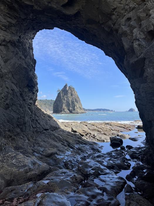 Rialto Beach, one of the best beaches on the West Coast of the USA