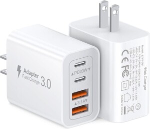 Multiport charging block, best gifts for frequent travelers