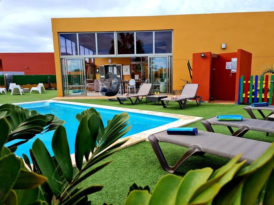 Villa Fortuna, de las villas en Caleta de Fuste para amigos