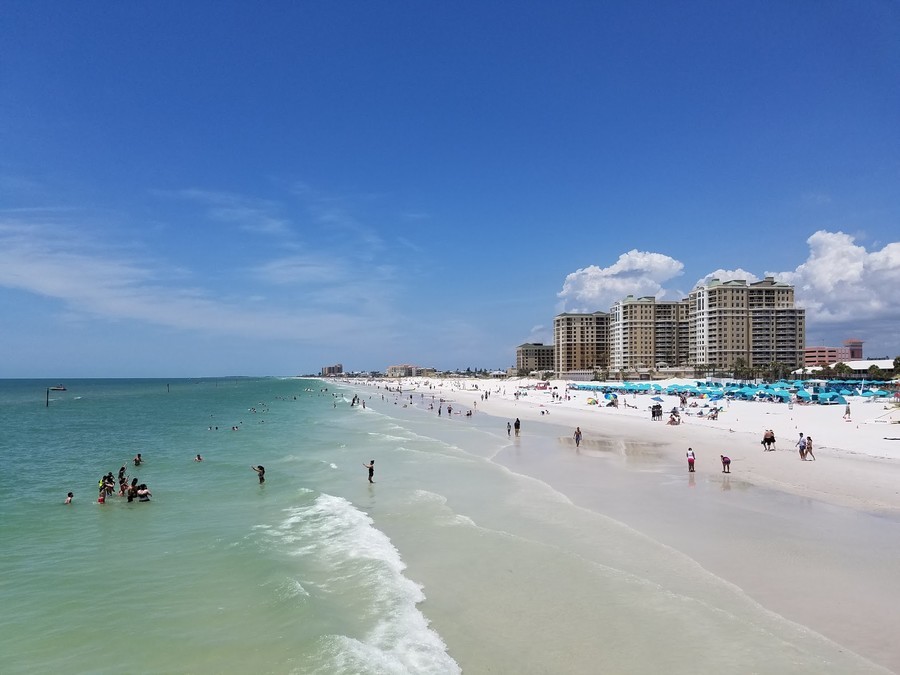 Clearwater Beach is one of the best U.S. beach destinations to visit