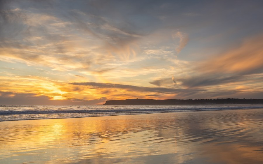 Coronado Beach, CA, one of America's top ten beaches