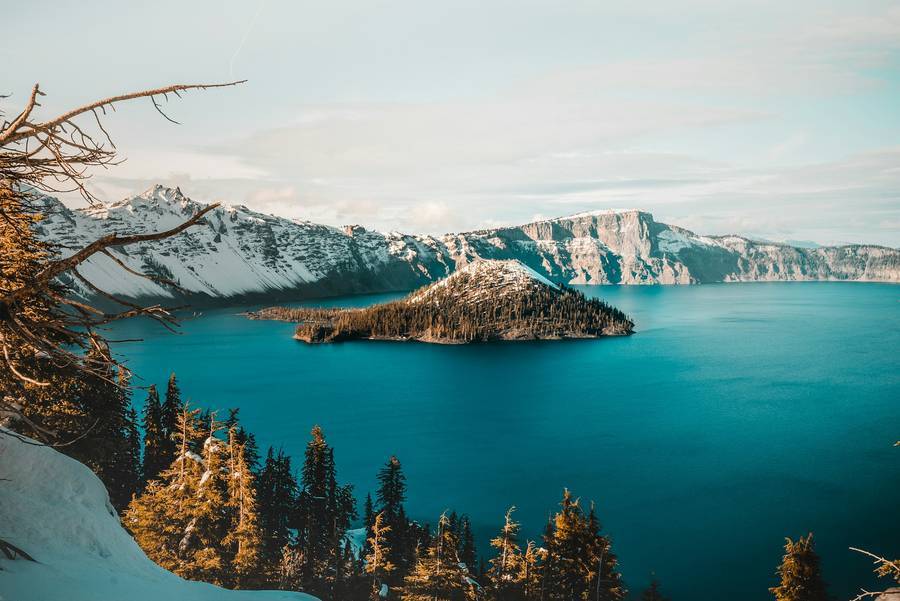 Crater Lake National Park, best places to go camping in US