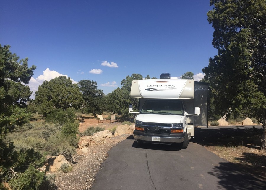 Desert View Campground, camper village grand canyon