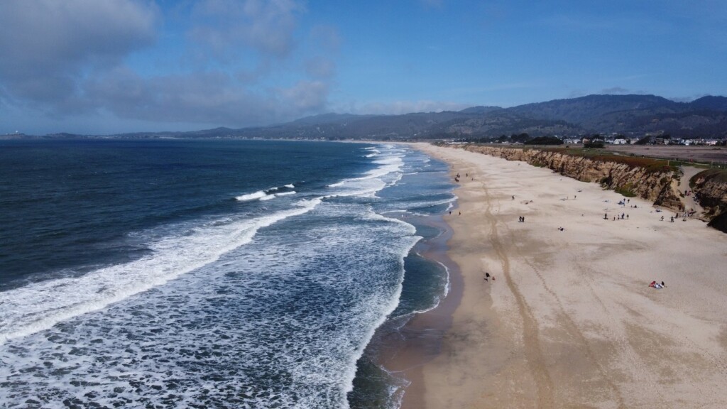 Half Moon Bay is another amazing beach in the U.S.