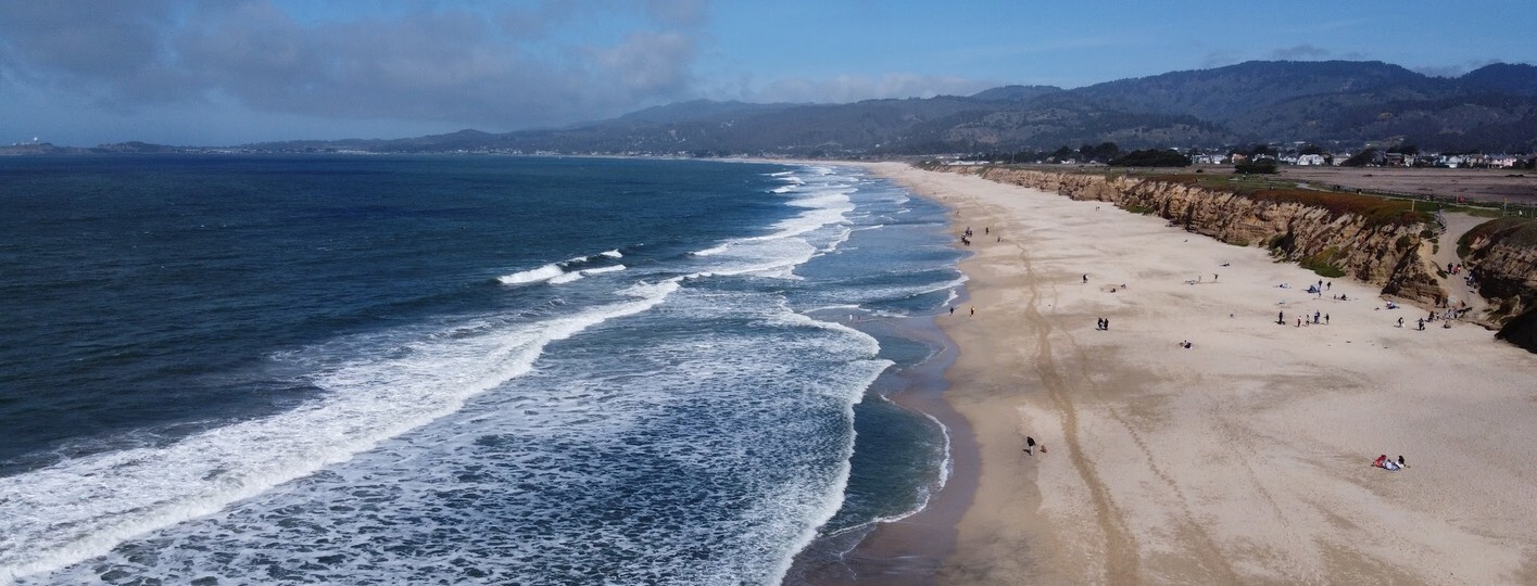 Half Moon Bay, top beaches in the United States