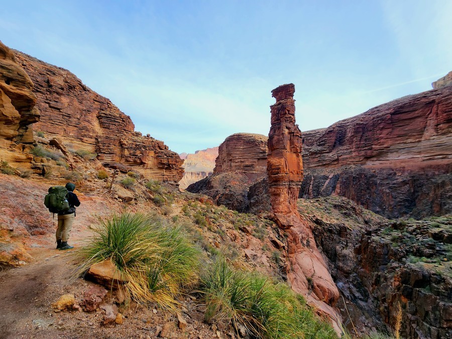 Hermit Trail, one of the best hikes in the Grand Canyon