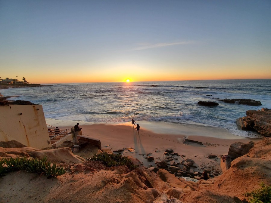 La Jolla Shores, cómo son las playas de Estados Unidos