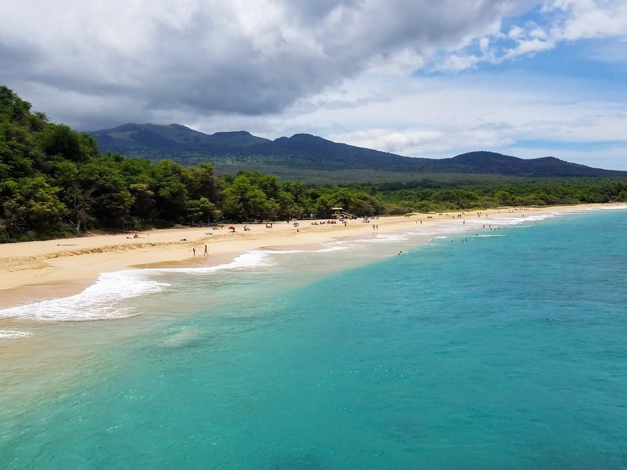 Mākena Beach, one of the most romantic beaches in the USA