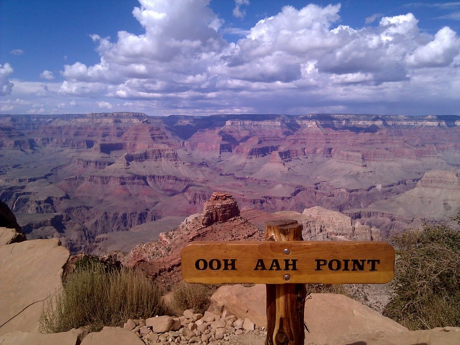 Dónde encontrar el inicio del Bright Angel Trail