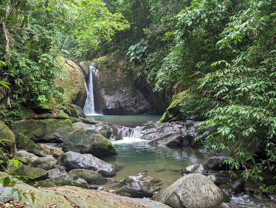 El Pavón Waterfall, one of the best falls in costa rica