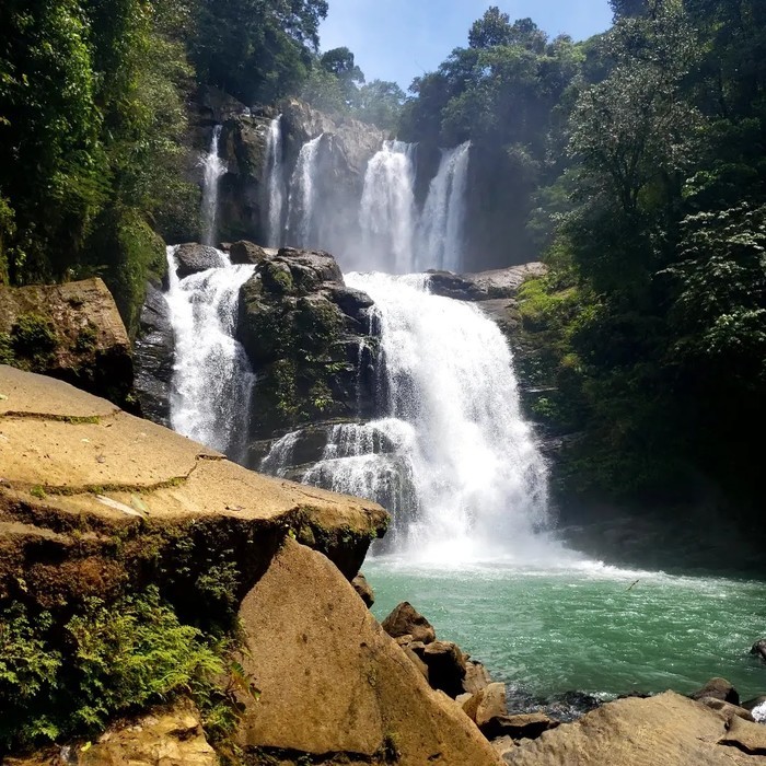 Nauyaca Waterfall, a serene waterfall in costa rica