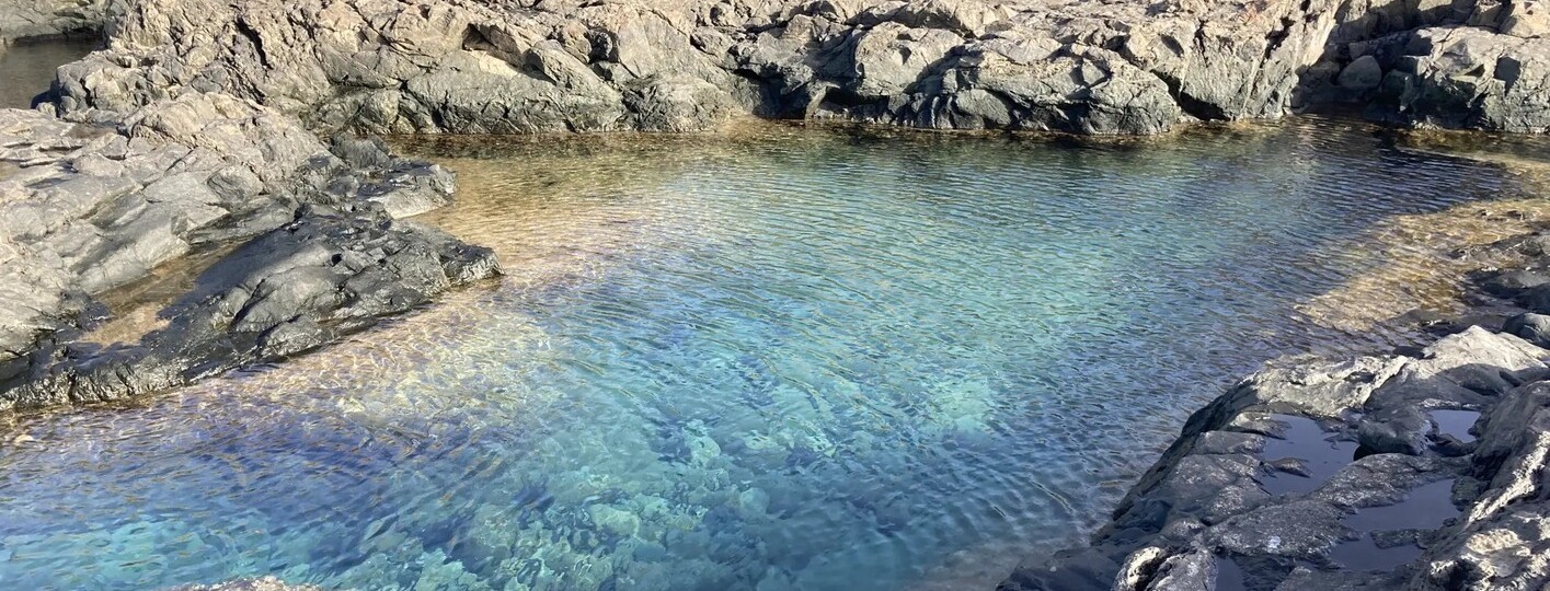 Charcones de Ajuy, one of the best lagoons in Fuerteventura