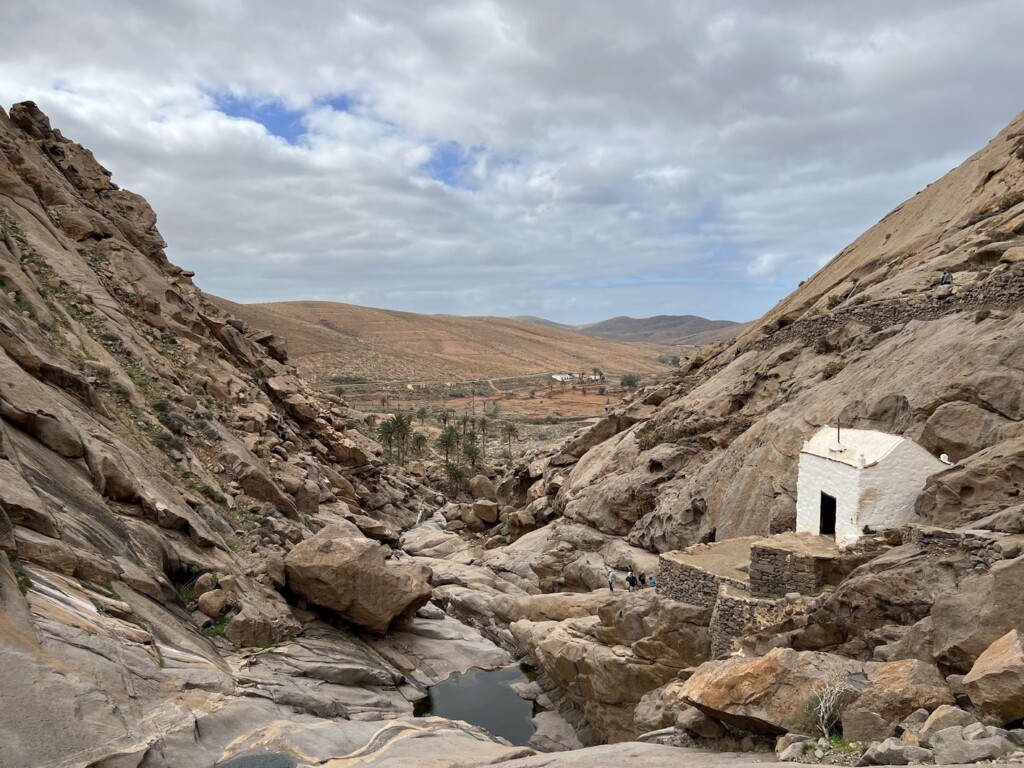 Mirador de las Peñitas, barranco de las penitas route