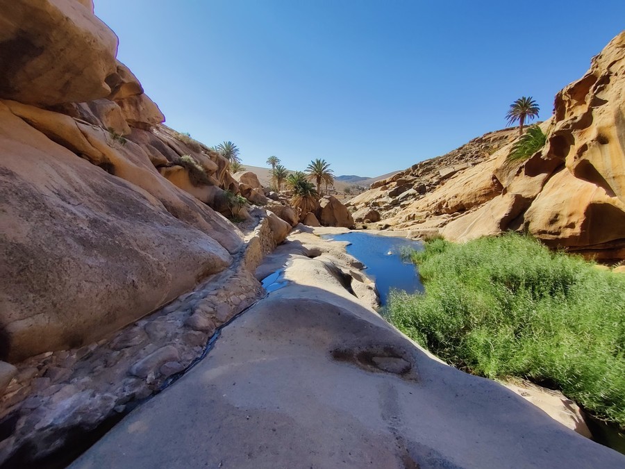 Paisajes variados del Barranco de Las Peñitas