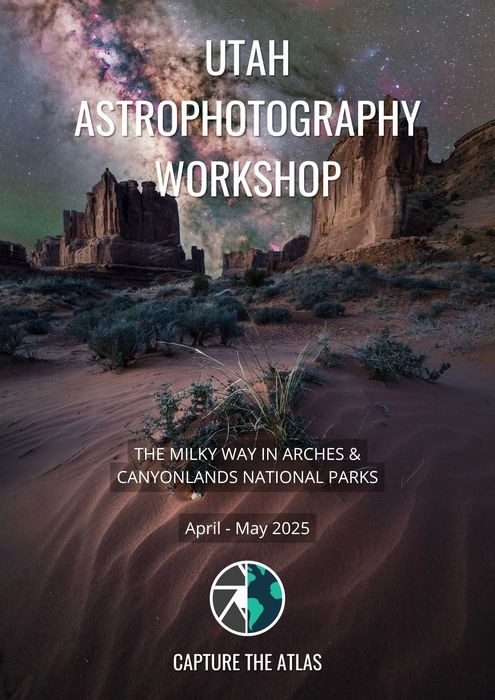 Guía del taller de astrofotografía en Utah