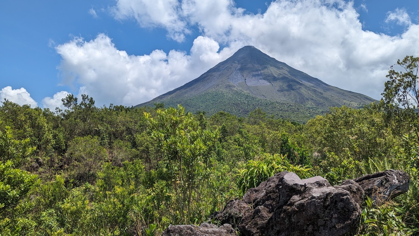 Ubicación del Volcán Arenal