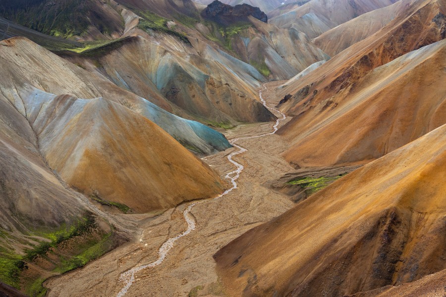 Valle colorido en Landmannalaugar