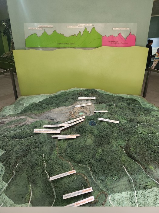 Interactive museum at Poas Volcano National Park, Costa Rica