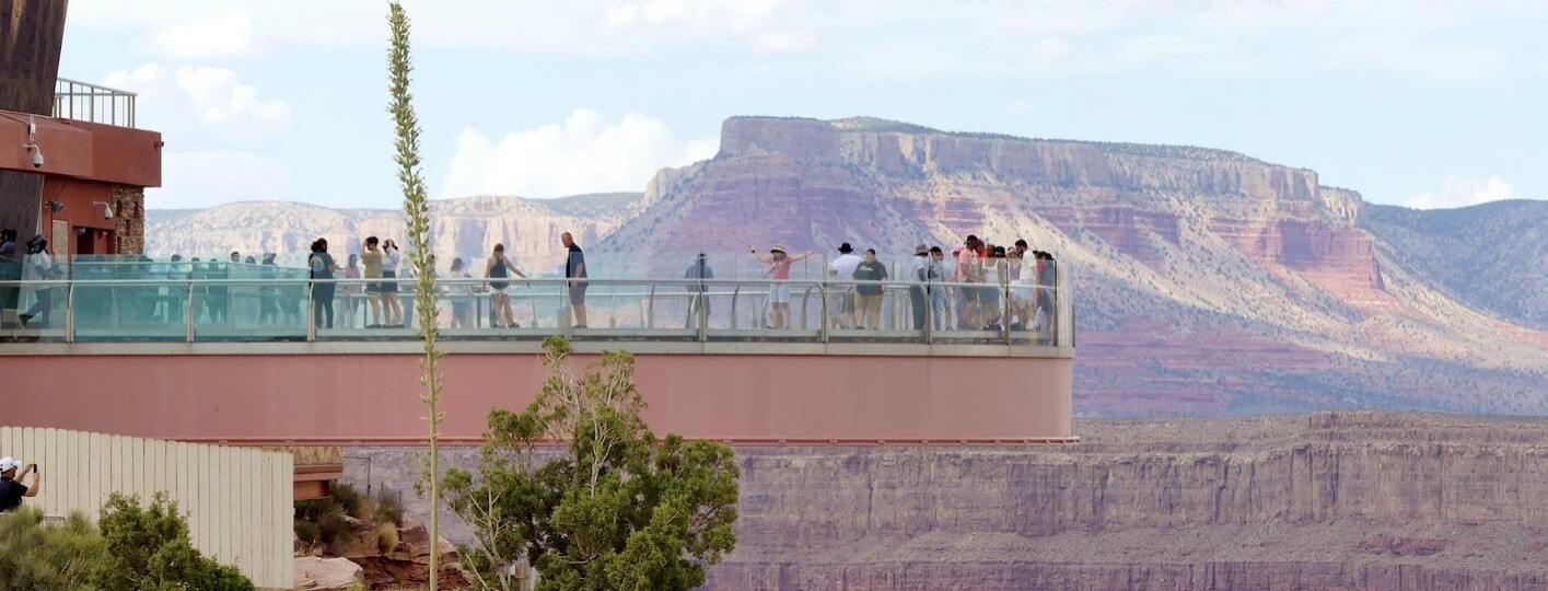 Skywalk del Gran Cañón, mirador de cristal del Gran Cañón