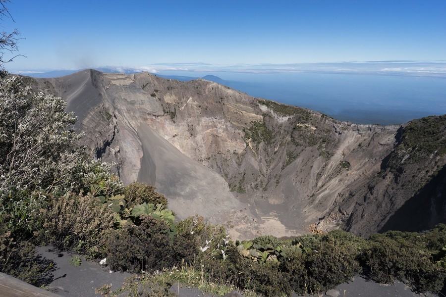 Mirador de los cráteres del Sector Cráteres del Volcán Irazú