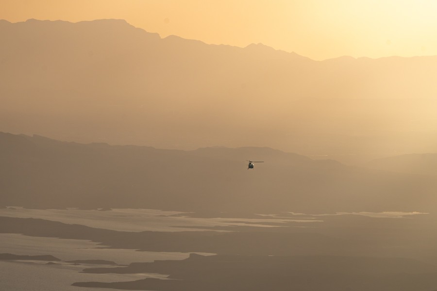 Golden Eagle, another popular Grand Canyon West aerial helicopter tour