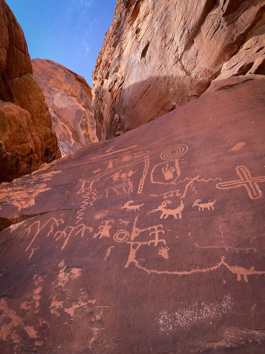 Atlatl Rock, Valley of Fire State Park