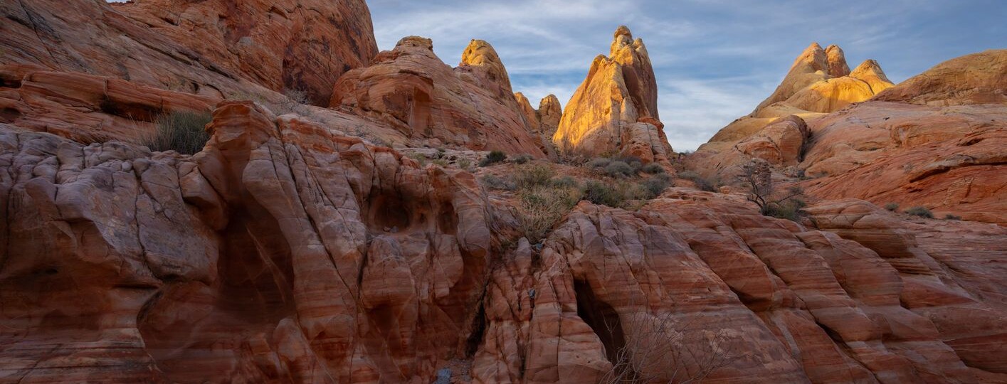 Rock formations in Valley of Fire, Nevada