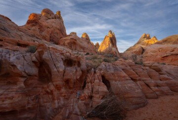 Rock formations in Valley of Fire, Nevada