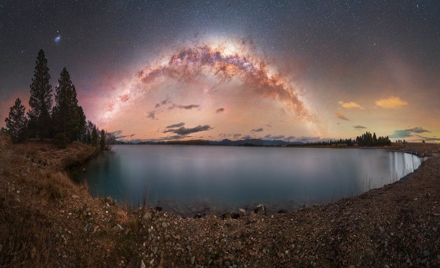 Milky Way arch in New Zealand during Capture the Atlas photo tour