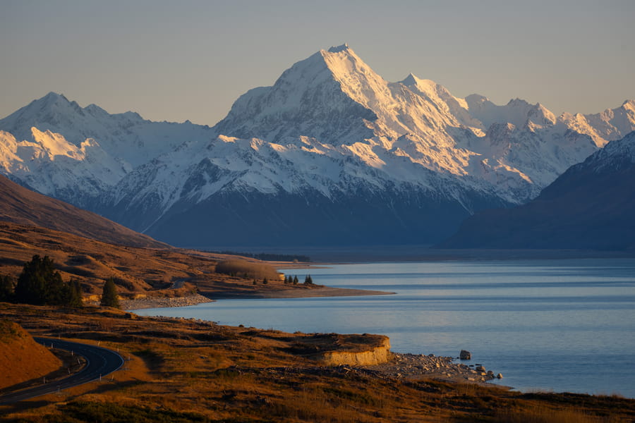 Mt Cook landscape New Zealand