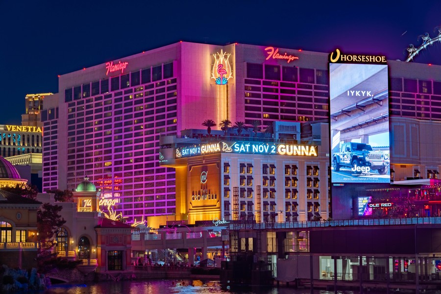 Flamingo Hotel & Casino, mejor hotel en el Las Vegas Strip