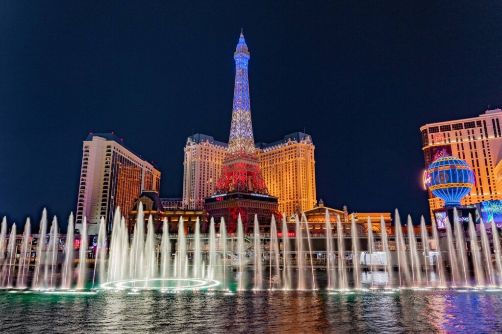 Torre Eiffel, sitios turisticos en Las Vegas