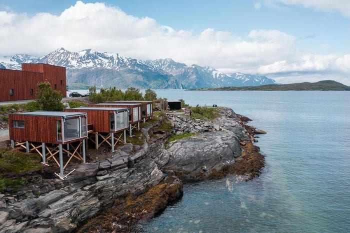 Aurora Fjord Cabins, one of the best places to stay in Tromso to enjoy fjord views