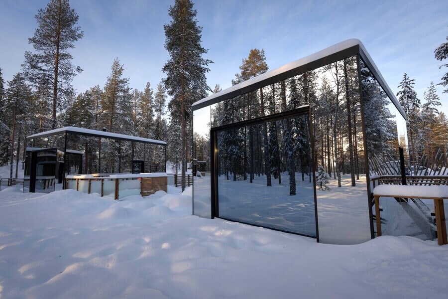 Invisible Forest Lodge Rovaniemi hotels for Northern Lights