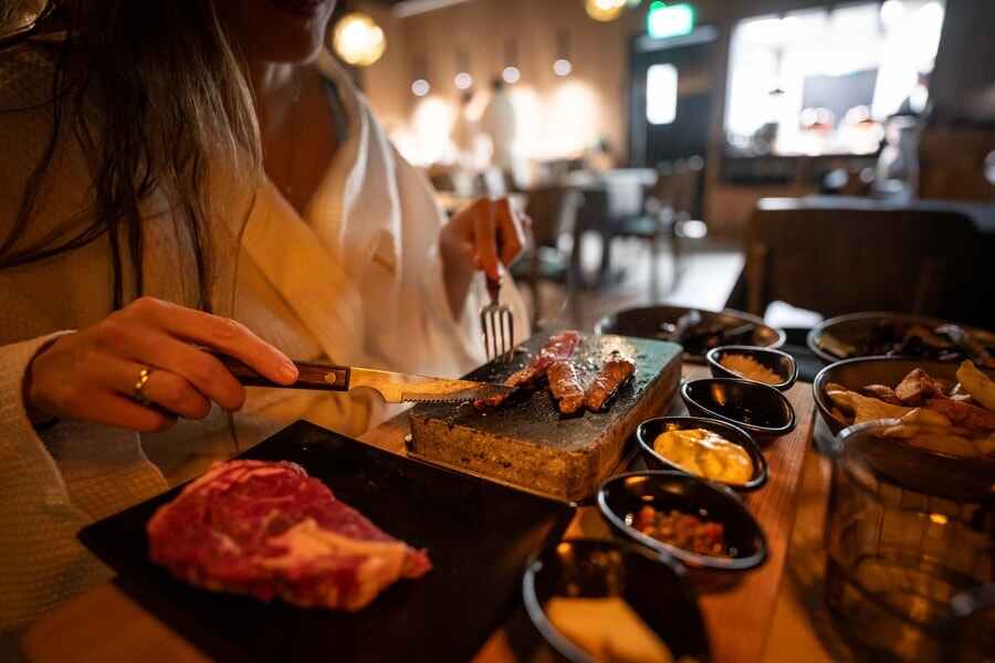 Igloo restaurant at Rovaniemi's Invisible Forest Lodge