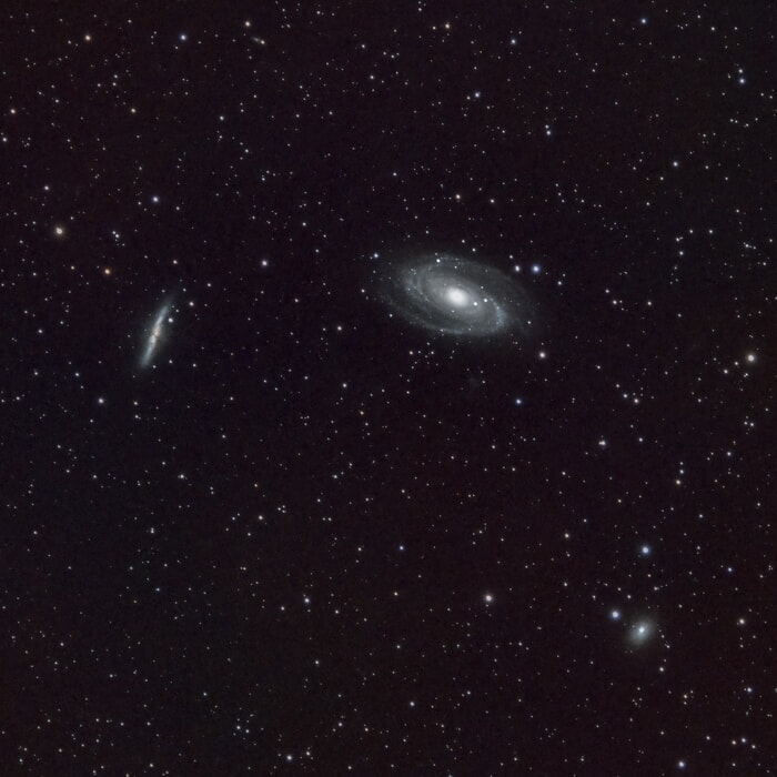 The Andromeda Galaxy captured in space-deep space