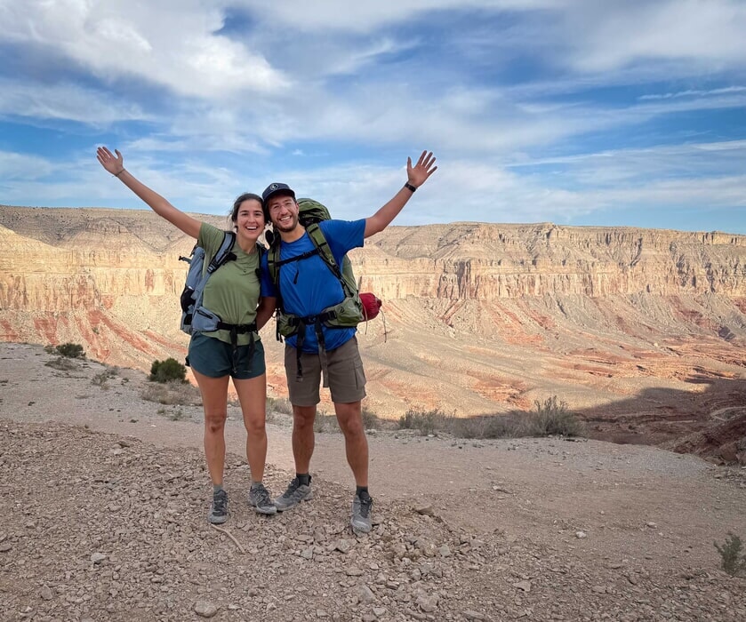 Cima de la colina Hualapai, el final de la caminata a las cataratas Havasu