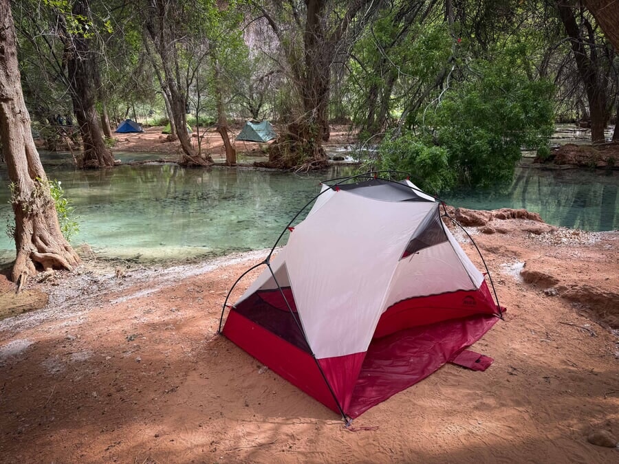 Acampar en Havasu, Gran Cañón