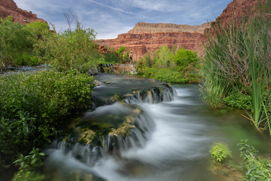 Cataratas Navajo, cascadas en el lago Havasu